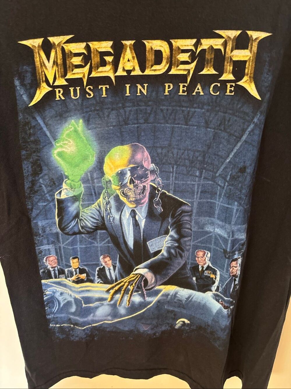 Megadeath Rust In Peace T-Shirt - Picture 2 of 4